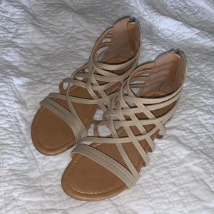J. Crew Beige Sandals - 8 1/2